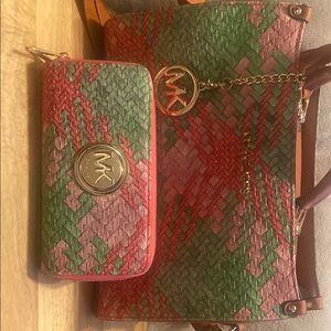 Michael Kors Multicolor Woven Women's Bag Set